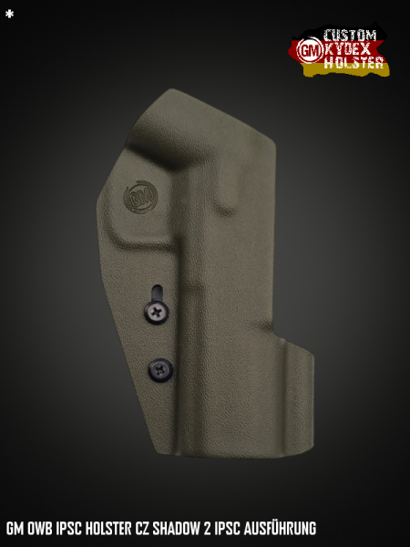 GM OWB Custom Kydex Holster Multi Mount IPSC CZ Shadow 2